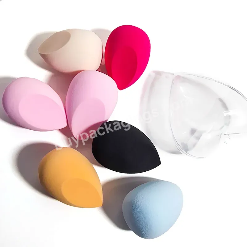 Mix Colors Multi Shapes Latex Free Beauty Make Up Sponge Pink Red Yellow Cosmetic Puff Makeup Sponges Blender