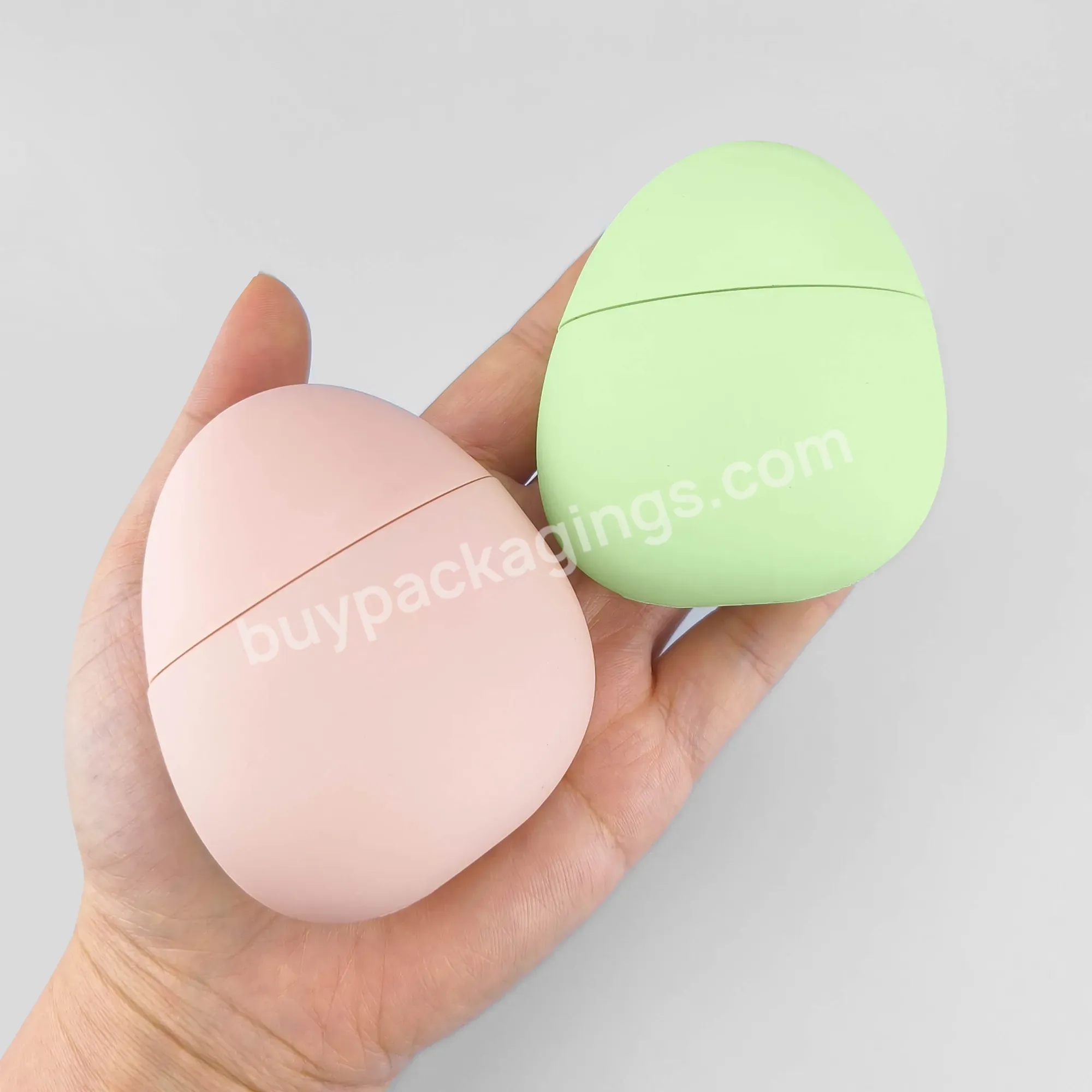 Mockup Tube Bottle For Skin Care Cosmetic Creative Egg-shaped Hand Cream Bottle Empty Bottle For Cream Lotion Treatment