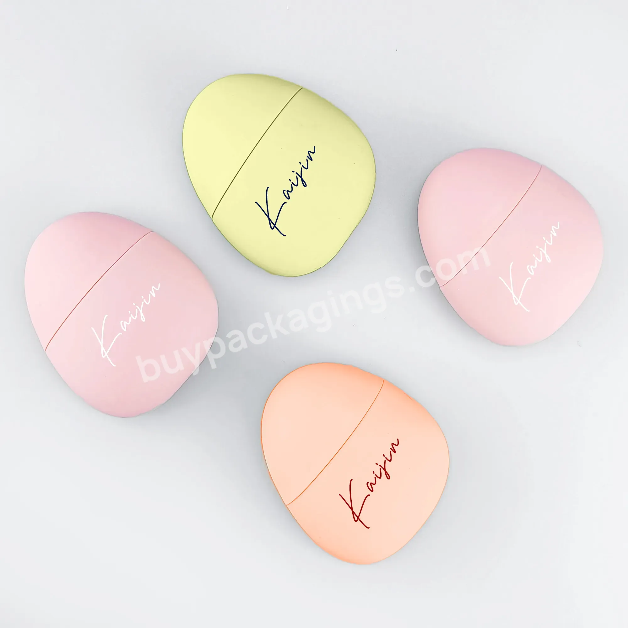 Mockup Tube Bottle For Skin Care Cosmetic Creative Egg-shaped Hand Cream Bottle Empty Bottle For Cream Lotion Treatment