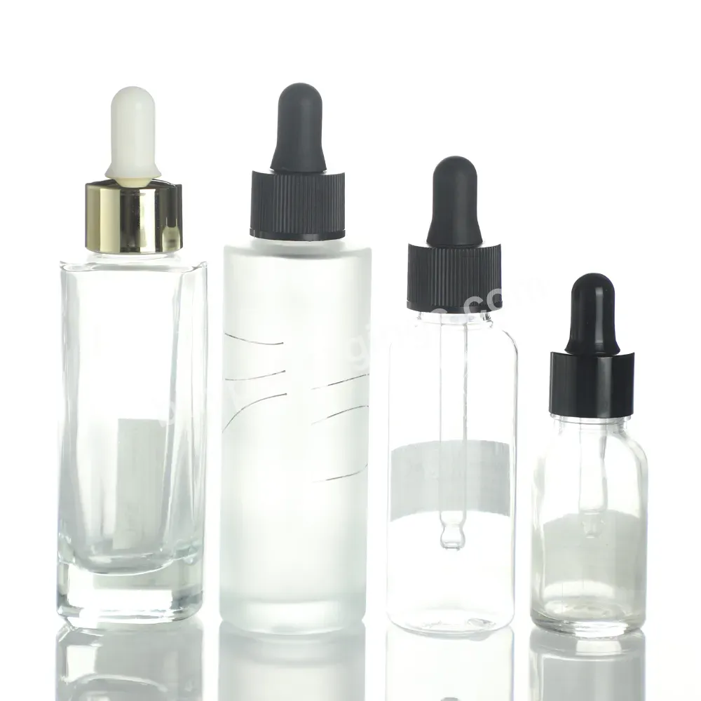 Modern Glass Round Custom Or Standard Brown Competitive Price Serum 4oz Dropper Bottle For Hair Oil