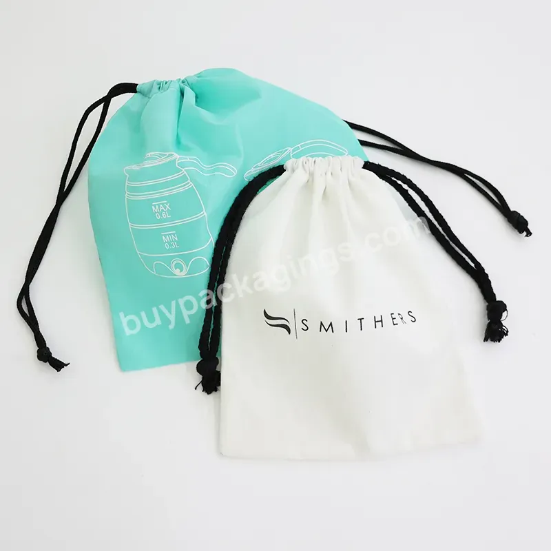 Modern Latest Custom-made Cotton Bags Drawstring Small Cotton Drawstring Bags Christmas Drawstring Gift Bags