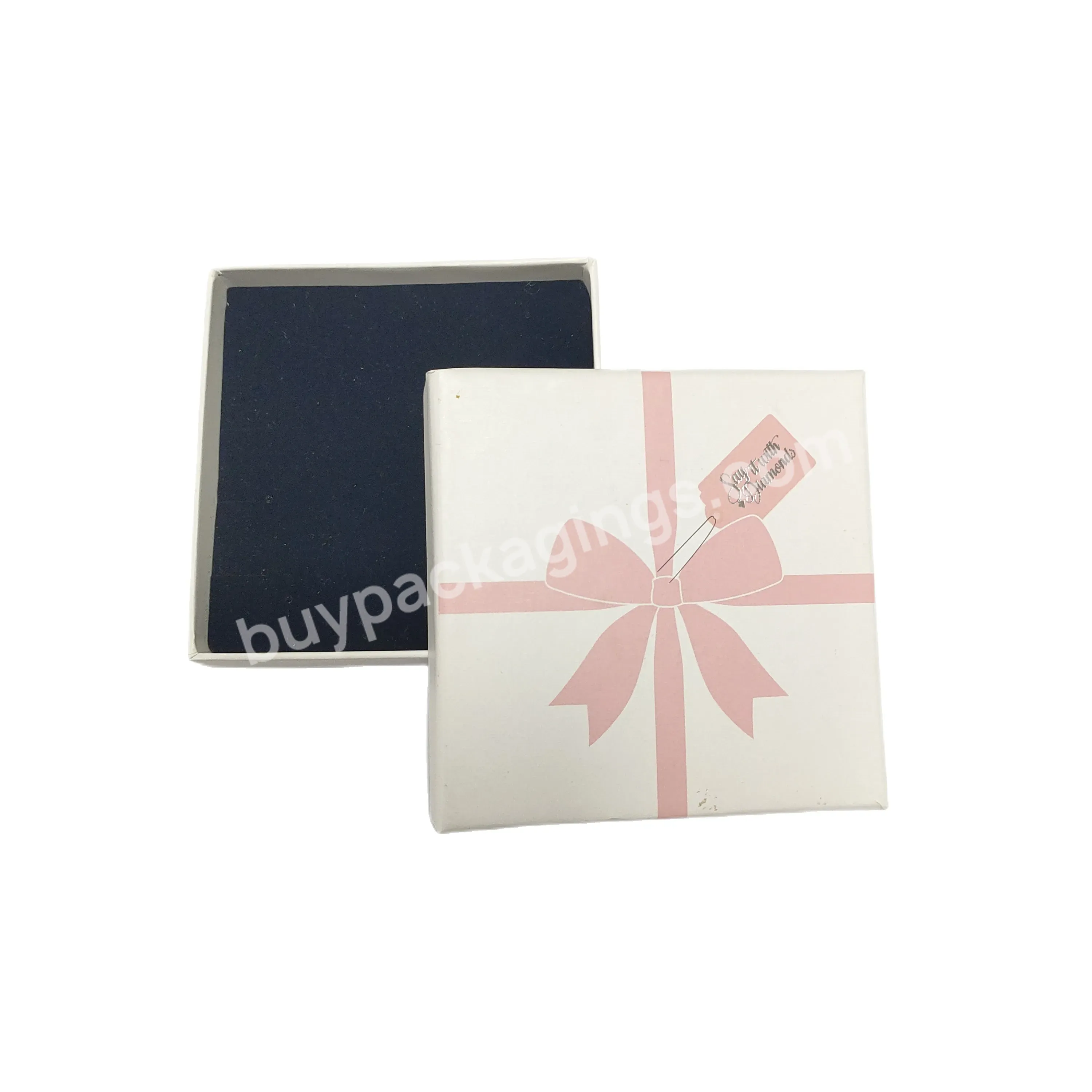 Modern Novel Design Custom Logo Products Wholesale Price Ear Stud Card Packaging Box
