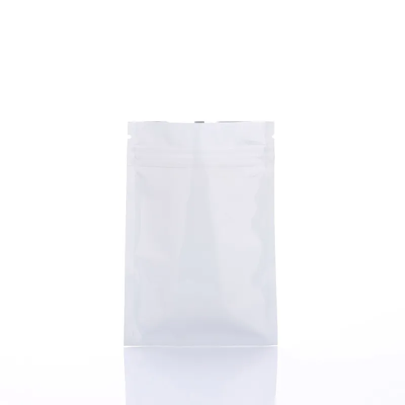 Moisture proof coffee packaging bag storage dried food PE plastic flat ziplock bag