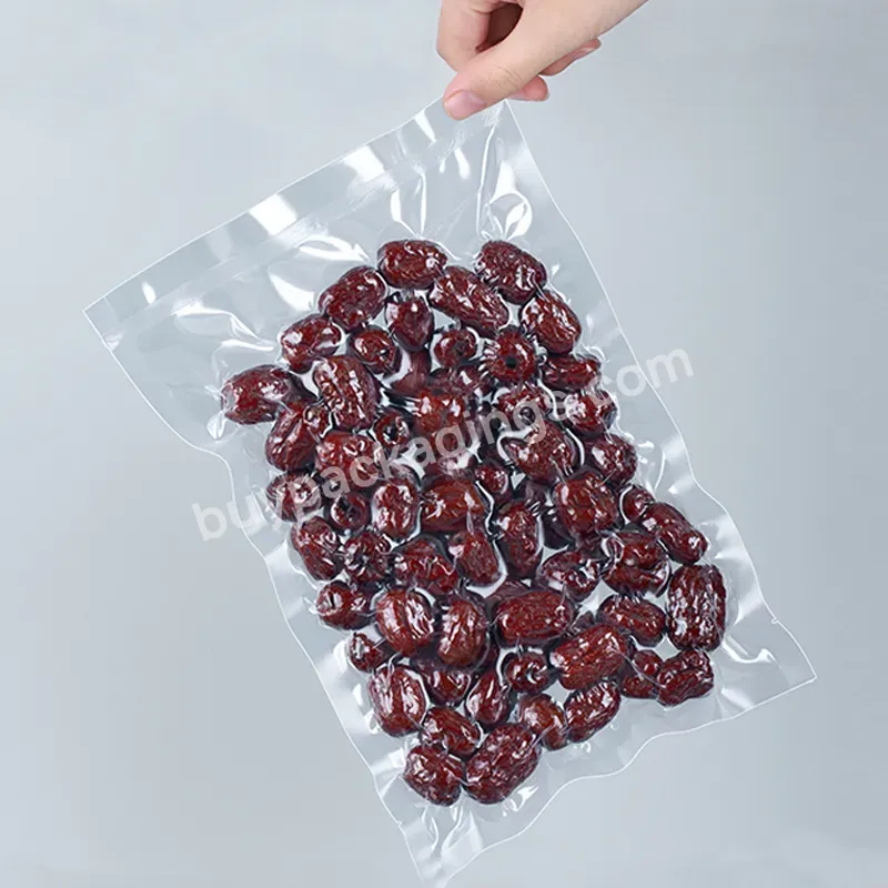 Moisture-proof Food Sealed Nylon Frozen Plastic Bag Food Preservation Transparent Bag