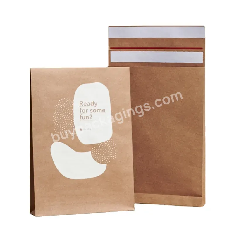 Moq 1000 Cheap Price Brown Kraft Paper Mailer Bag/envelope/shipping Bags