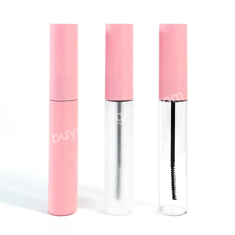 Moq 500pcs Empty Lip Gloss Tube Blowing Lip Gloss Bottle Custom Label Shiny Gold Clear Lip Gloss Wand Tubes Injection