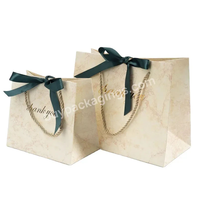 Mother's Day Factory Promotes Luxury Marble Birthday Gift Cosmetic Packaging&gift Handbags