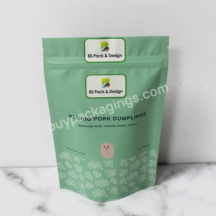 Muffins Matte Opp Clear Food Grade Packaging Pouch High Quality Different Design Printing Stand Up Gravure Groundnut Plastic Bag