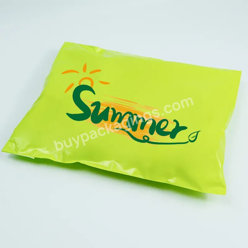 Multi Color Custom Logo Compostable Poly Mailer Bags Packaging Mailing Bag Compostable Polymailer Biodegrad Poly Mailer