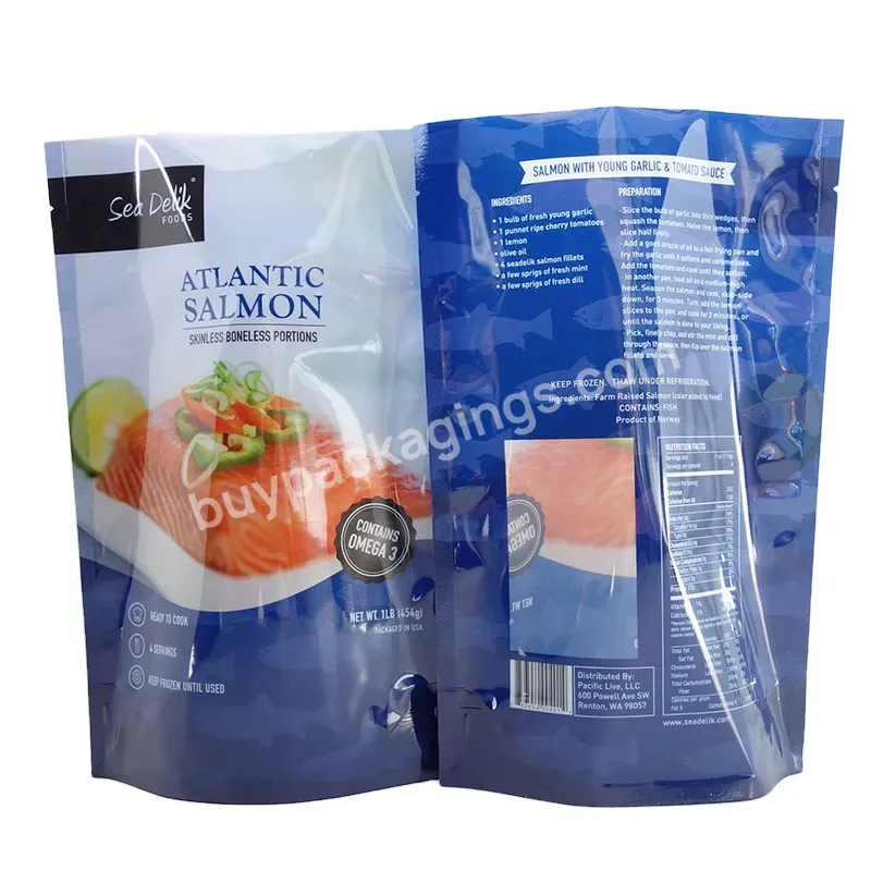 Multi Colors Smell Proof Food Packaging Bags Open Top Vacuum Plastic Seal Pouch Metallic Mylar Storage Bags