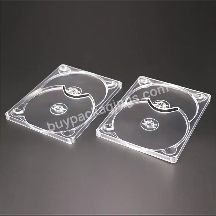 Multi Disc Dvd Player Cd Pack Cover Discs Storage Box Dvd Movies Holder Clear Slim Cd Recording Packaging Cd Digi Tray