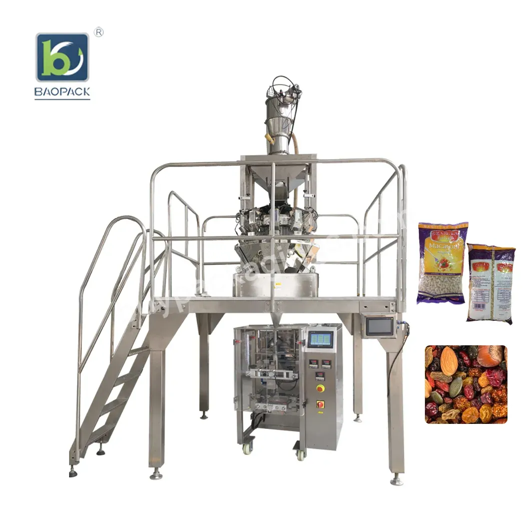 Multi-function Packaging Machines For Snack Chips - Buy Popcorn Packing Machines,Rice Packing Machine,Automatic Nuts Packaging Machinery.