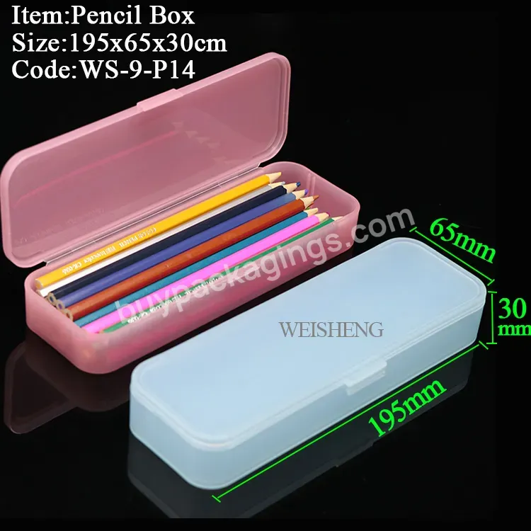 Multi Purpose Pencil Case Markers Organizer School Supplies Plastic Stationery Box Pen Color Box Pencil Box For Girls - Buy Pen Color Box,Plastic Stationery Box,Pencil Box For Girls.