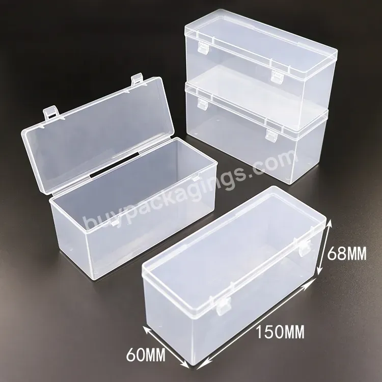 Multi Size Available Plastic Storage Packing Boxes Pp Tool Transparent Wholesale Customized Small Plastic Hard Case