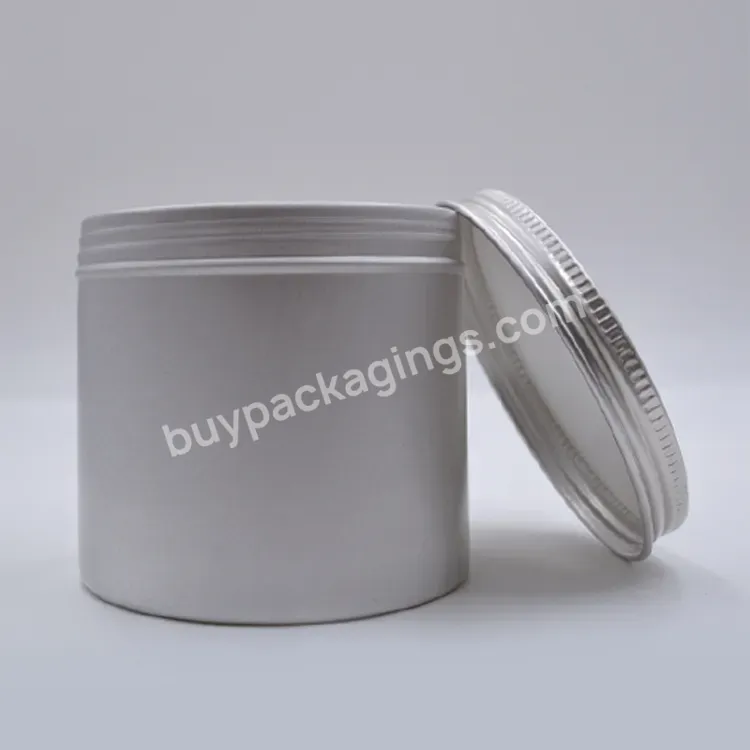 Multi-size Custom Aluminum Jar Or Aluminum Candle Tin Can Box For Cosmetic Or Candle