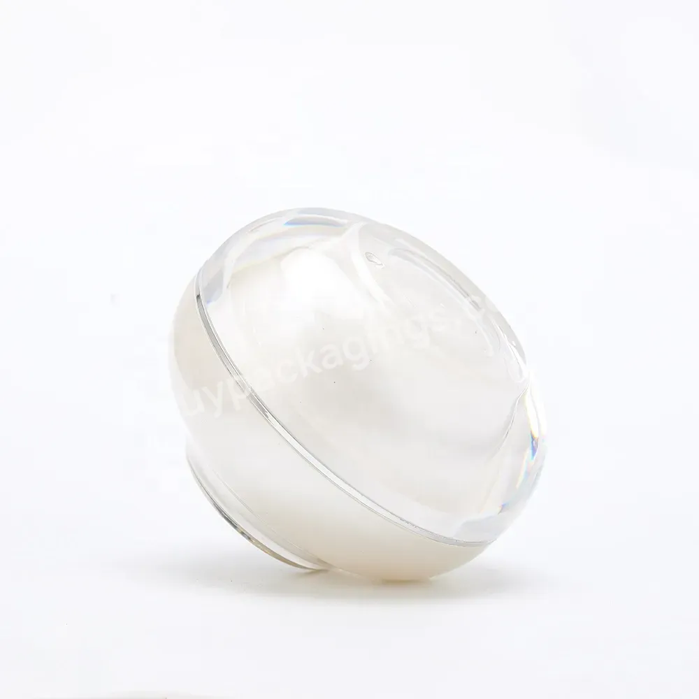 Multi-size Light Luxury Retro Spherical Lady Ointment Eye Cream Packaging Container Skin Care Product Jar