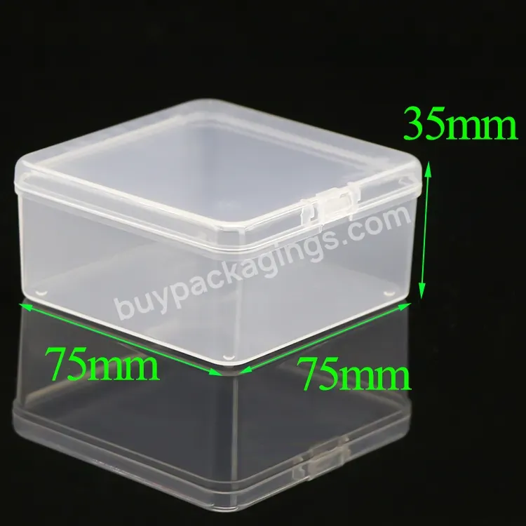 Multi Size Packaging Storage Case Beads Crafts Jewelry Small Plastic Box Jewelry Boxes Clear Plastic Boxes