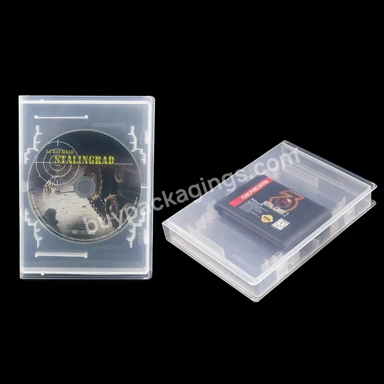 Multifunction Clear With Logo Game Holder Console Card Box Universal For Sega Game Boy Cube Gaming Case