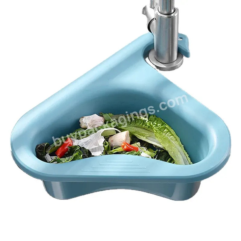 Multifunction Kitchen Sink Drain Basket Hanging Sink Soap Sponge Holder Drain Basket Sink Drain Basket