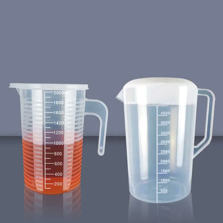 Multiple Size Hot Sale Measuring Cup With Scale  Food Grade Plastic Material  Baking Measuring Bottle