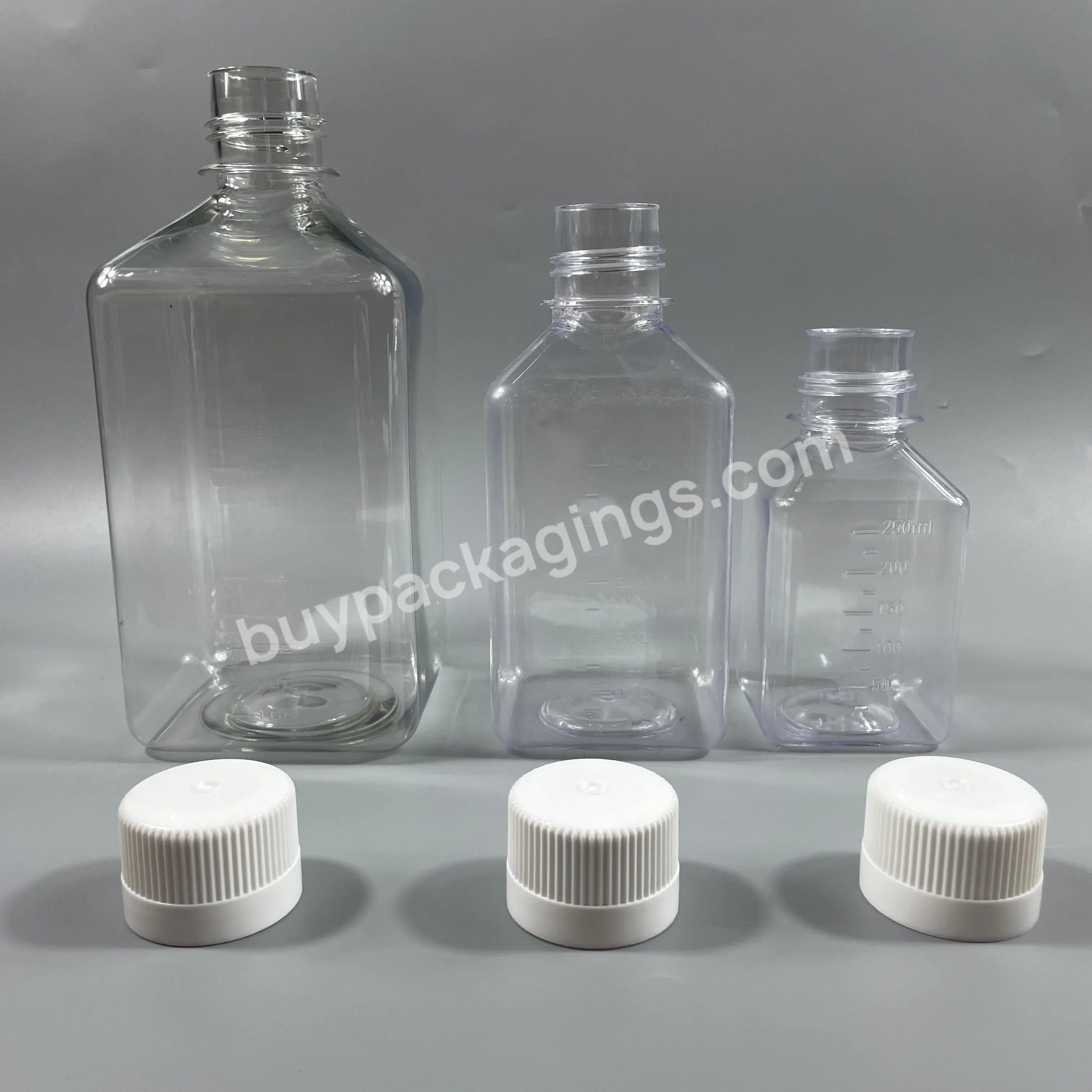 Multisize Sterile Empty Transparent Reagent Serum Plastic Cell Culture Media Reagent Bottle - Buy Blood Serum Bottle,Multisize Sterile Empty Transparent Reagent Serum Plastic Cell Culture Media Reagent Bottle,Laboratory Sterile Cell Culture Bottle.