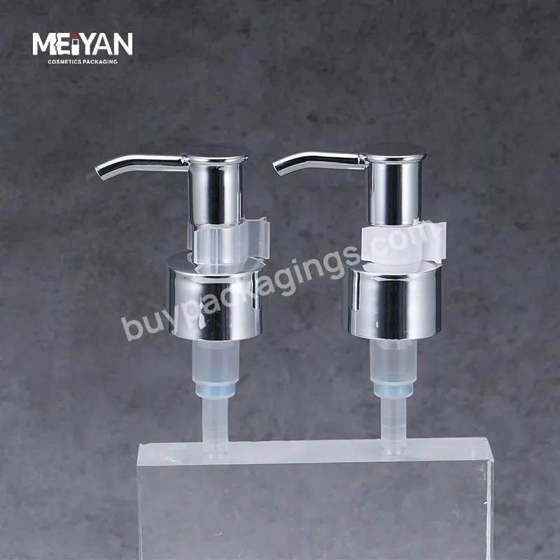 Mypack High Quality 24 410 Aluminum Silver External Spring Make Up Remover Cleansing Oil Pump Dispenser