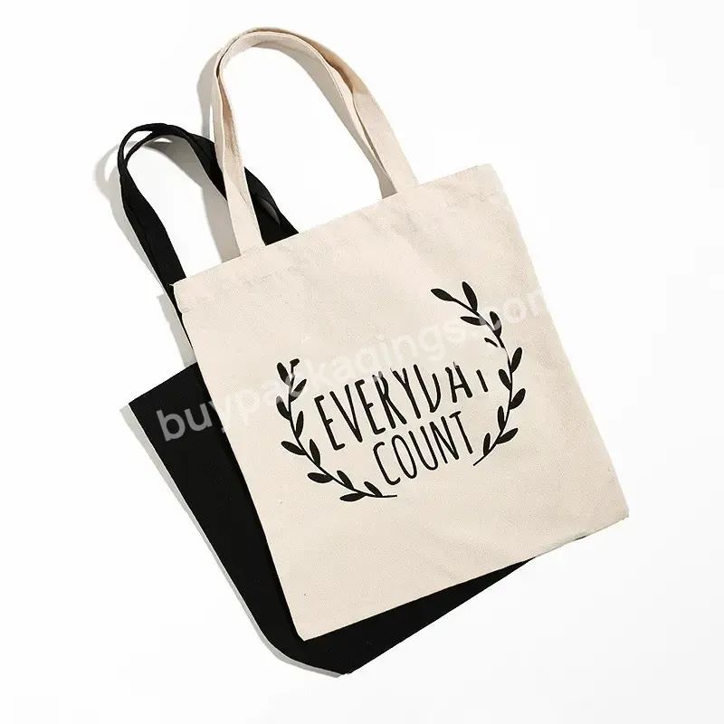 Natural Recycled Shopping Cotton Bag &custom Canvas Tote Bag