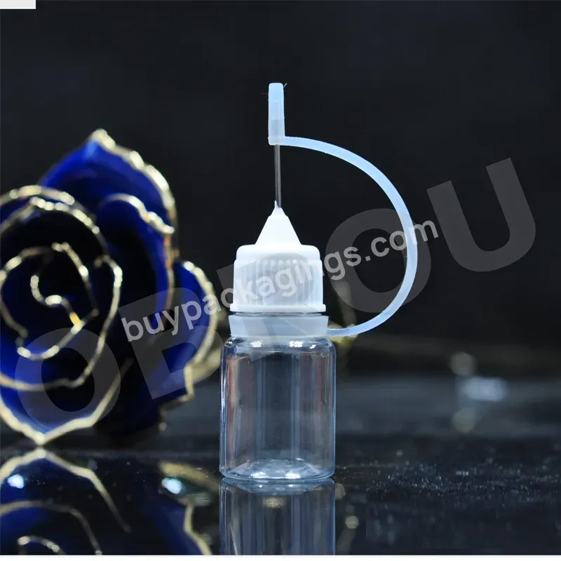 Needle Tip Type 5ml 10ml 15ml 30ml Squeeze Needle Bottle Oil Plastic Dropper Bottles