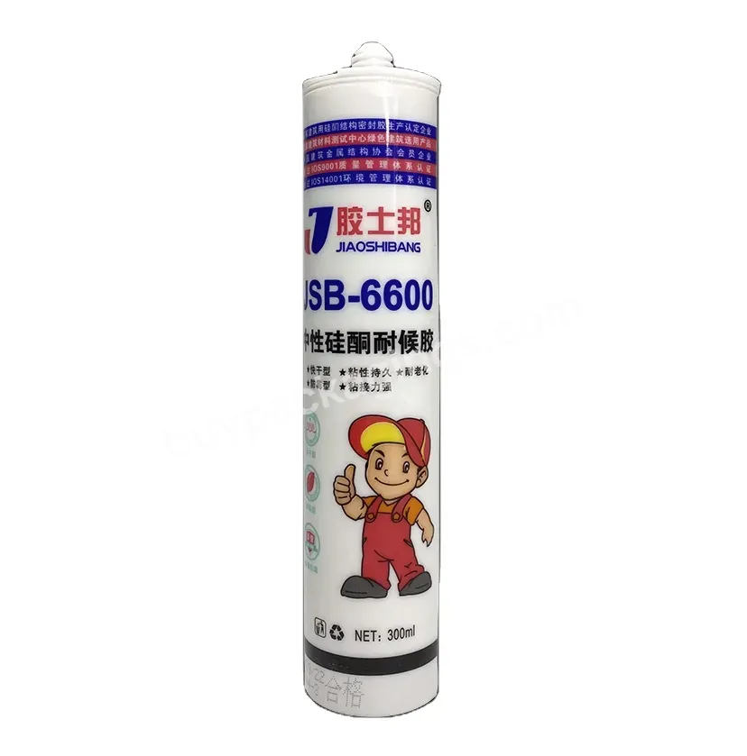 Neutral Glass Sealant Glue For Gap Filler Waterproof And Mildew Proof Transparent Glass Door And Window Bath