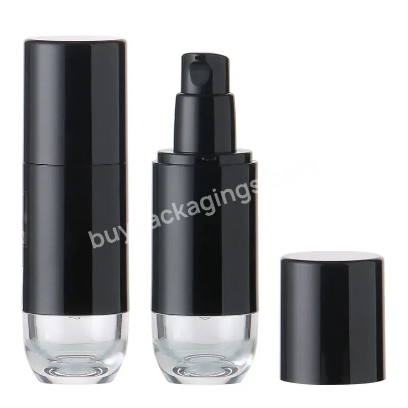 New 2 In 1 Design Luxury Cosmetic Packaging With 30ml Airless Bottle And 6g Cream Jar