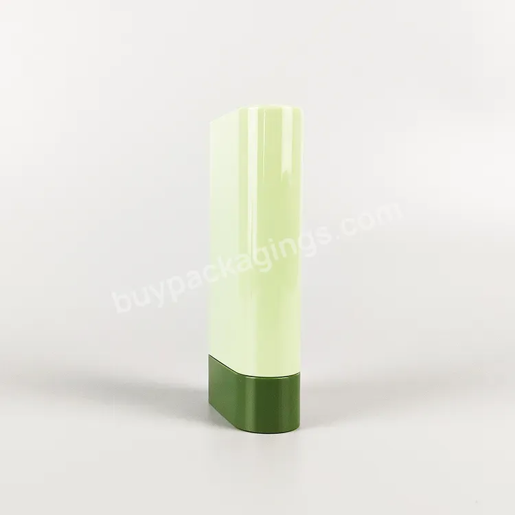 New 20g Flat Plastic Sunscreen Stick Bottle Bottom Filling Deodorant Stick Container Pp Pcr Available