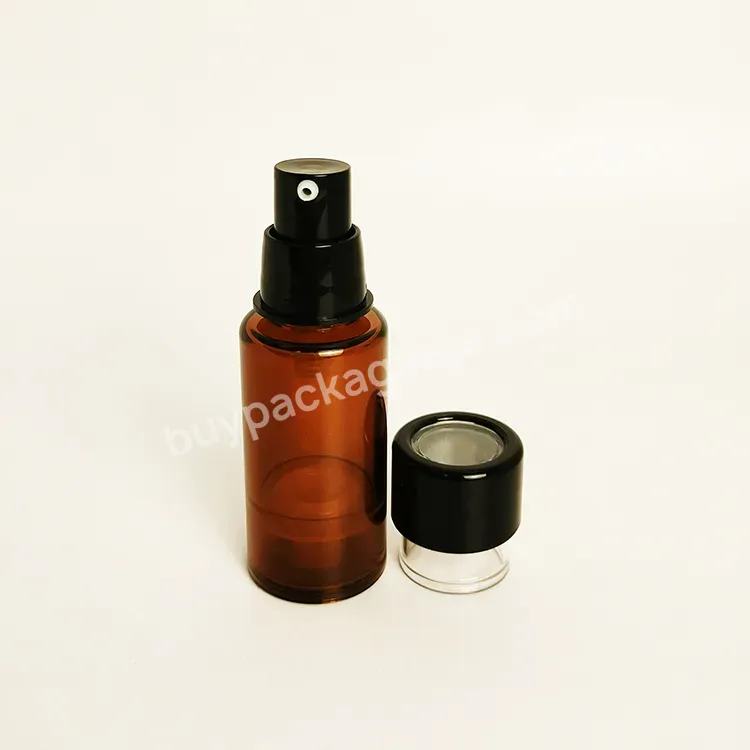 New Arrival 15ml Cylinder Round Petg Plastic Cosmetic Cream Bottle Snap On Non-refillable Airless Cream Pump Bottle Package