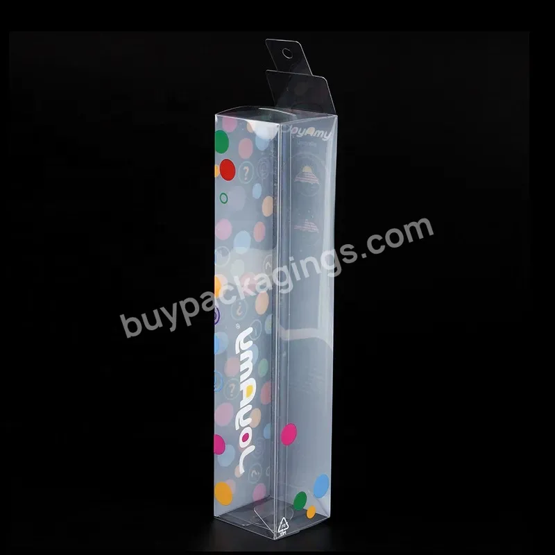 New Arrival Accept Small Packaging Clear Plastic Transparent Rpet Pet Pvc Packaging Box Hanger