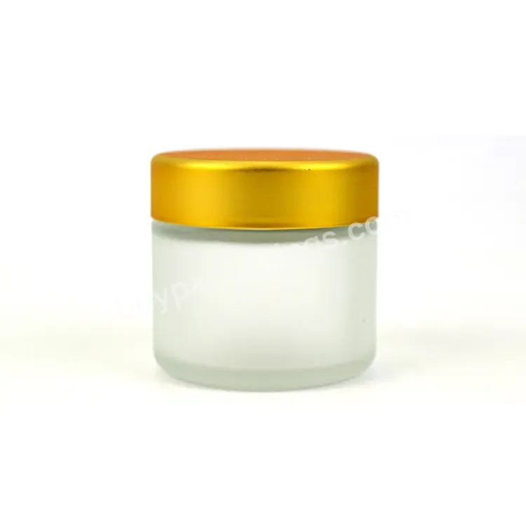 New Arrival Child Resist 1oz 2oz 3oz 4oz Custom Child Proof Small Glass Packaging Jar Container With Crc Cap/lid