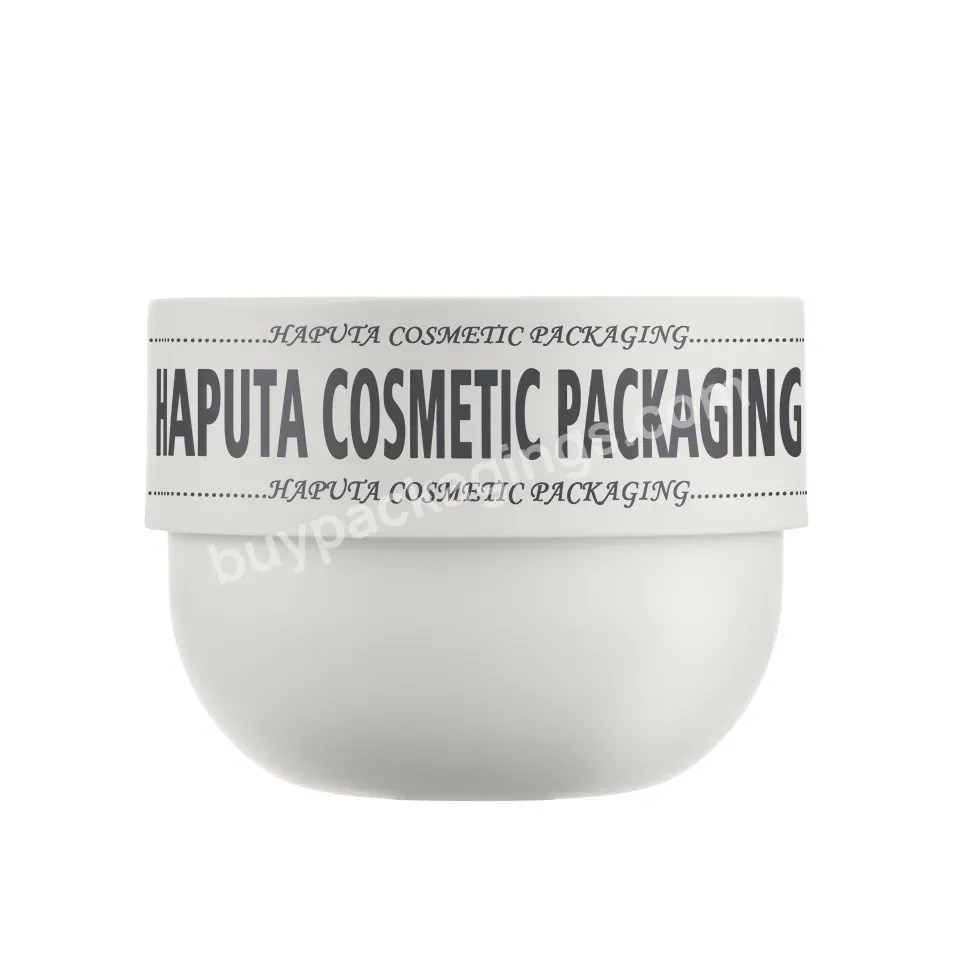 New Arrival Custom 250ml Pp Round Cosmetic Cream Lid Container Body Cream Sikin Care Cream Jar