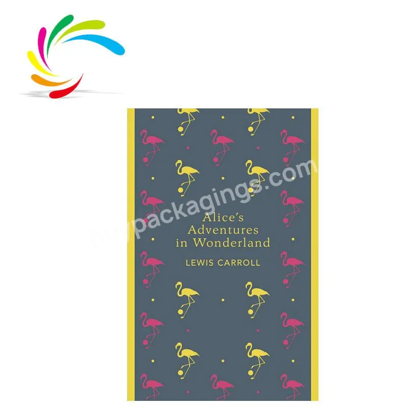 New arrival high quality factory price paperback book Bestseller Alice's Adventures in Wonderland novel book in stock