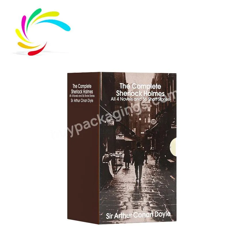 New arrival high quality factory price paperback book printing Bestseller SHERLOCK HOLMES detective novel book in stock