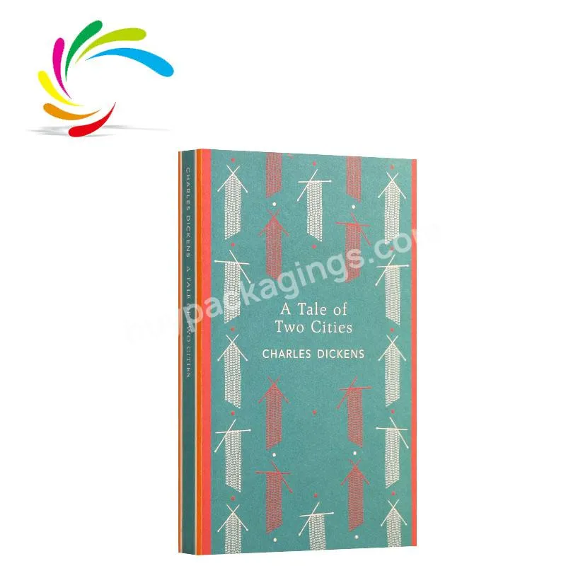 New arrival Promotional factory price paperback book Bestseller A Tale of Two Cities Charles Dickens novel book in stock