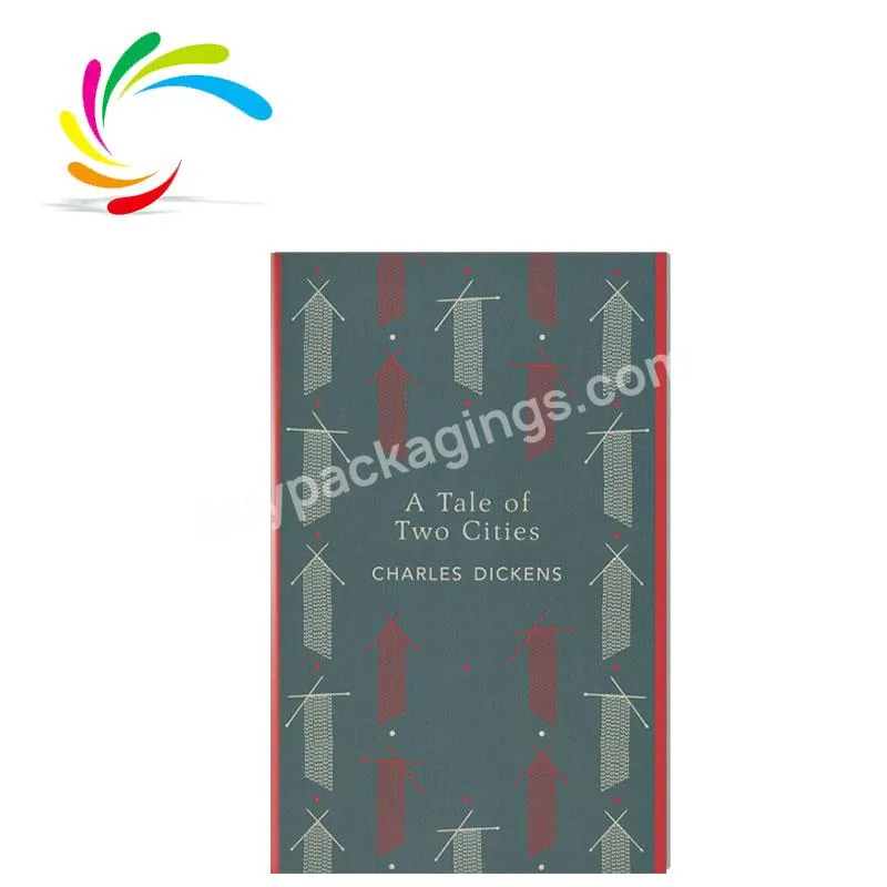 New arrival Promotional factory price paperback book Bestseller A Tale of Two Cities Charles Dickens novel book in stock