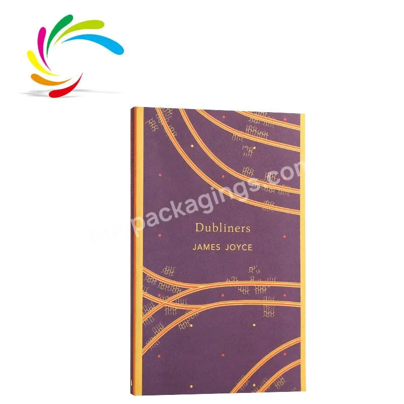 New arrival Promotional factory price paperback book Bestseller Dubliners JAMES JOYCE novel stock book