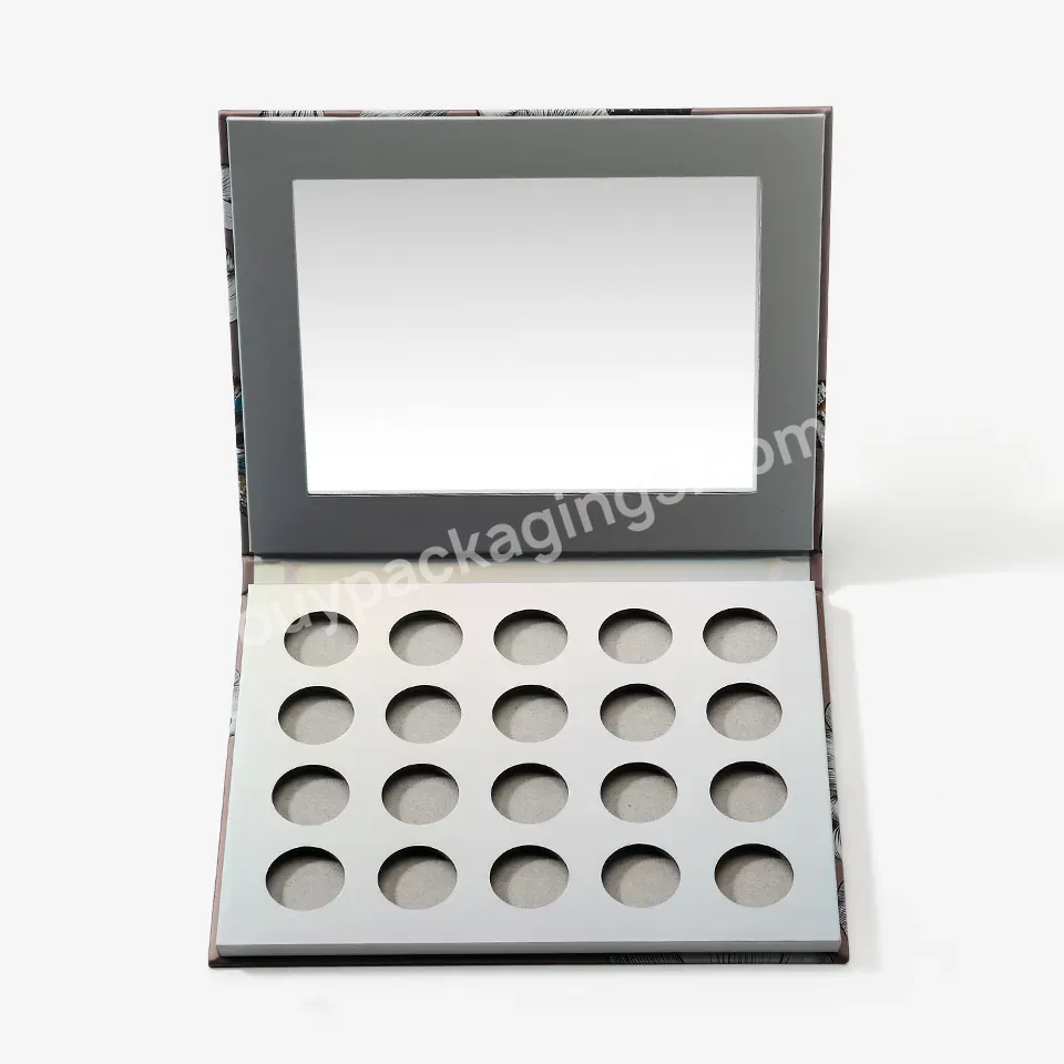 New Arrival Unique Private Label Empty Eyeshadow Case Paper Packaging