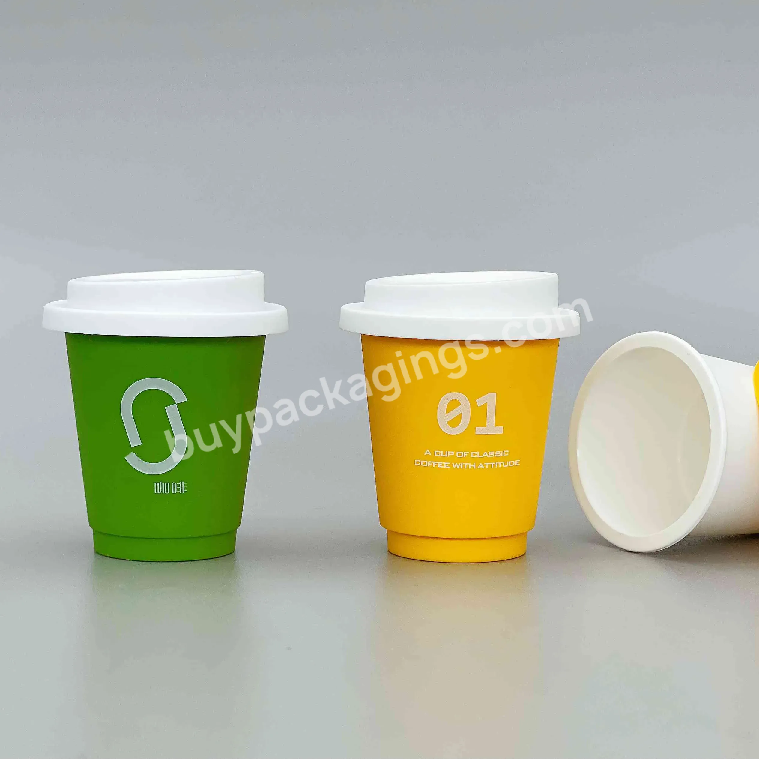 New Arrivals Coffee Cup Lash Box Wholesale Custom Luxury Eyelash Package Coffee Eyelash Package Plastic Box