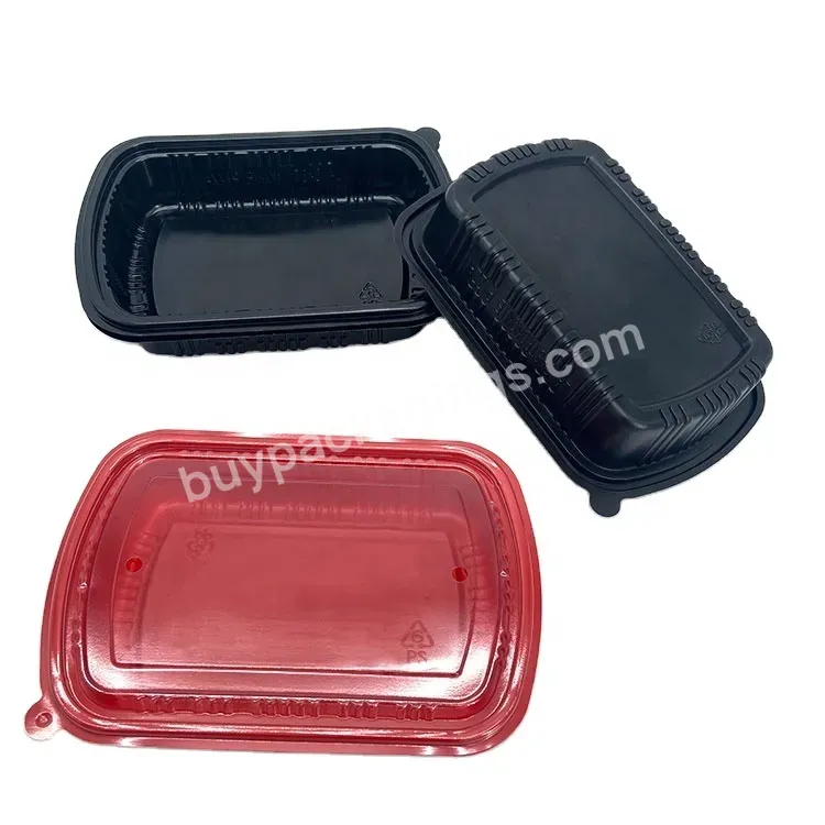 New Arrivals Microwavable Recycle Environmentally Friendly Plastic Packaging Box Lunch Box