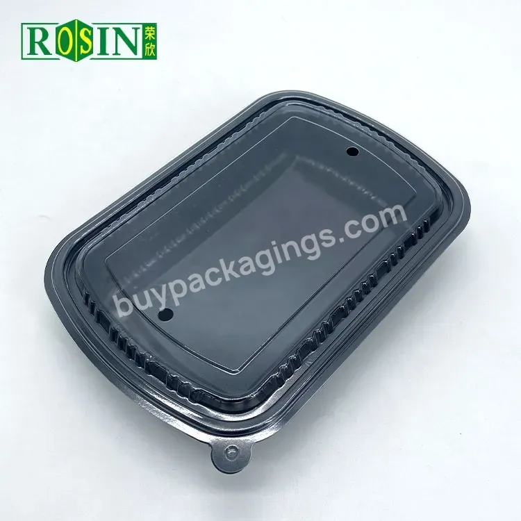 New Arrivals Microwavable Recycle Environmentally Friendly Plastic Packaging Box Lunch Box