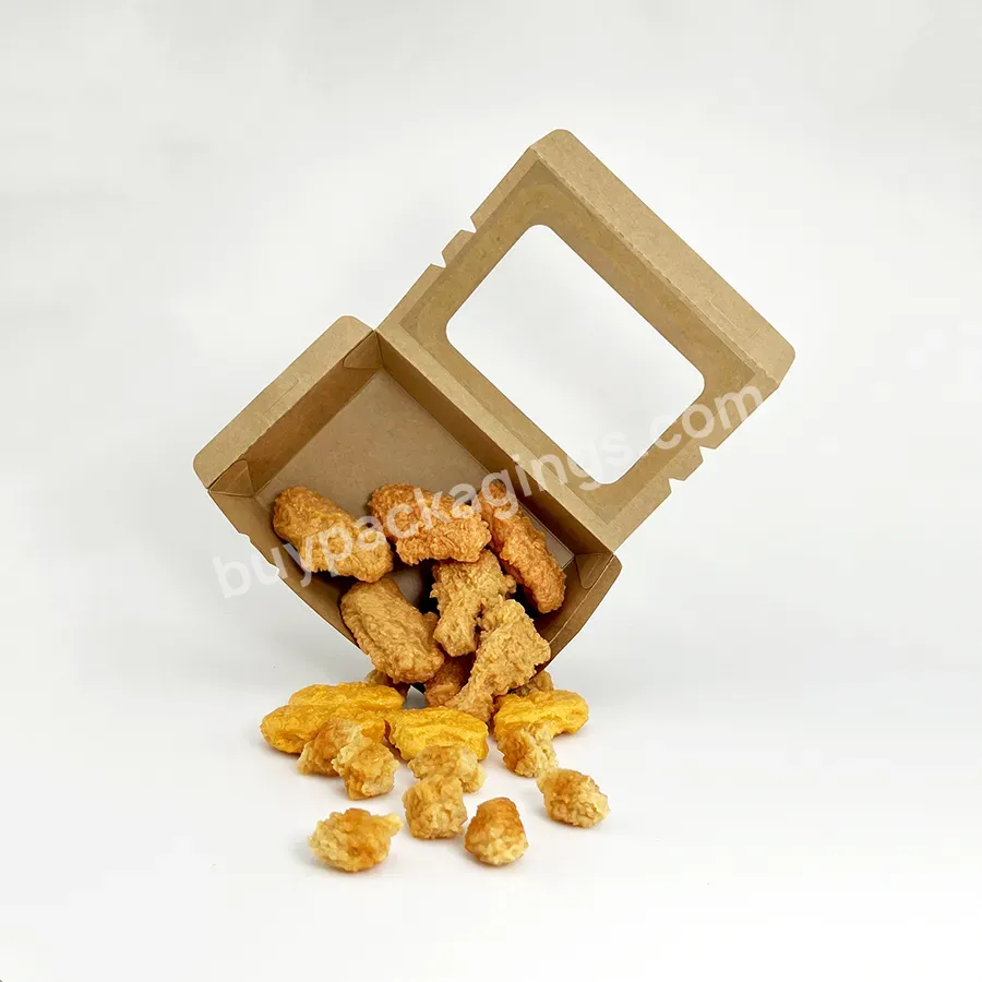 New Arrived Wholesale Eco Friendly Fried Chicken Sushi Fast Lunch Paper Bowl Box Chip Box