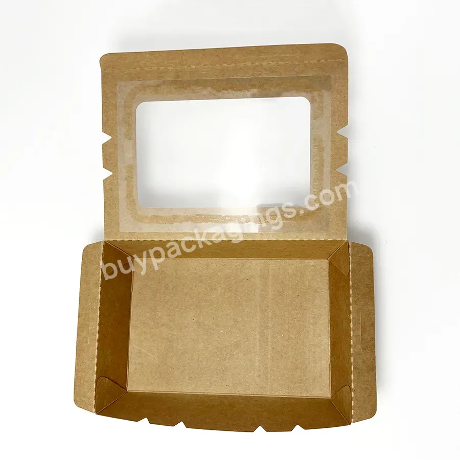 New Arrived Wholesale Eco Friendly Fried Chicken Sushi Fast Lunch Paper Bowl Box Chip Box
