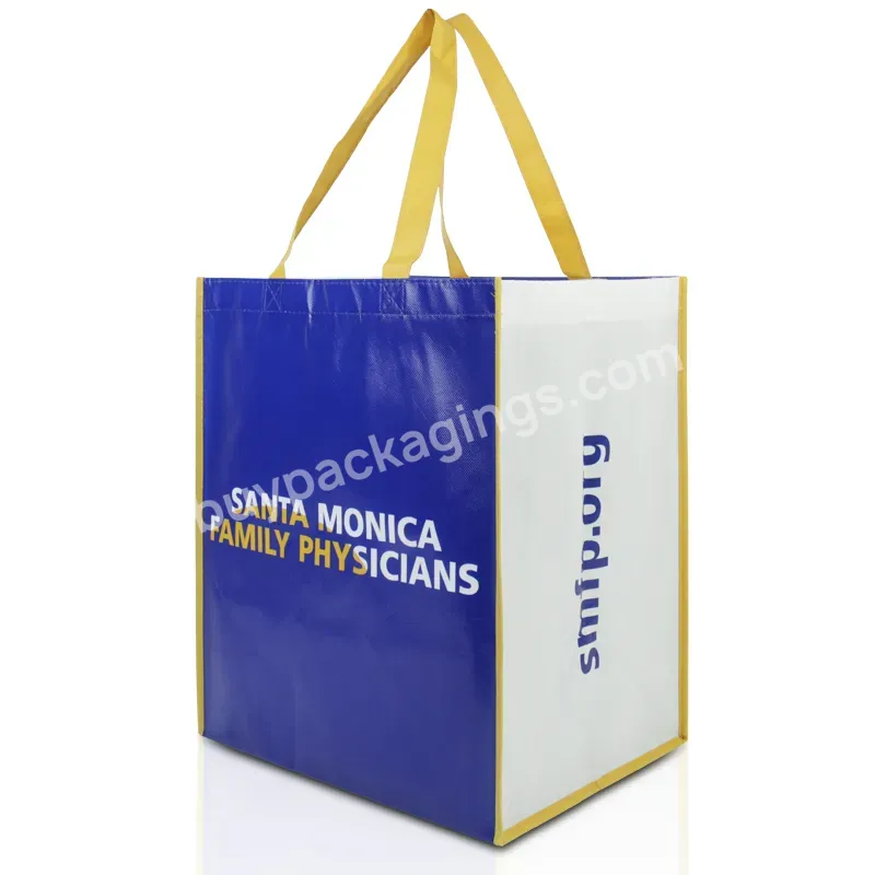 New China Manufacturer Non-woven Shopping Bags Pp Non Woven Fabric Bag Laminated Non Woven Handle Bag With Custom Logo