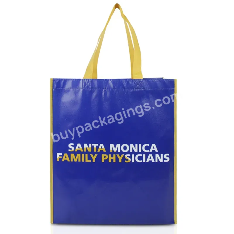New China Manufacturer Non-woven Shopping Bags Pp Non Woven Fabric Bag Laminated Non Woven Handle Bag With Custom Logo