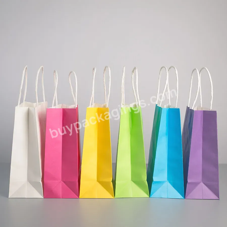 New Clothing Shopping Bag Paper Bags With Your Own Logo Wholesale Paper Bags