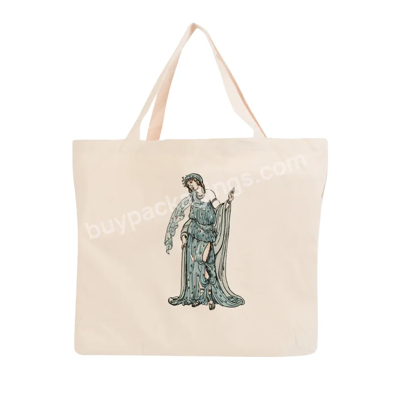 New Custom Printed Eco Recycled Blank Shopping Bag Plain Organic Cotton Canvas Tote Bag With Logo